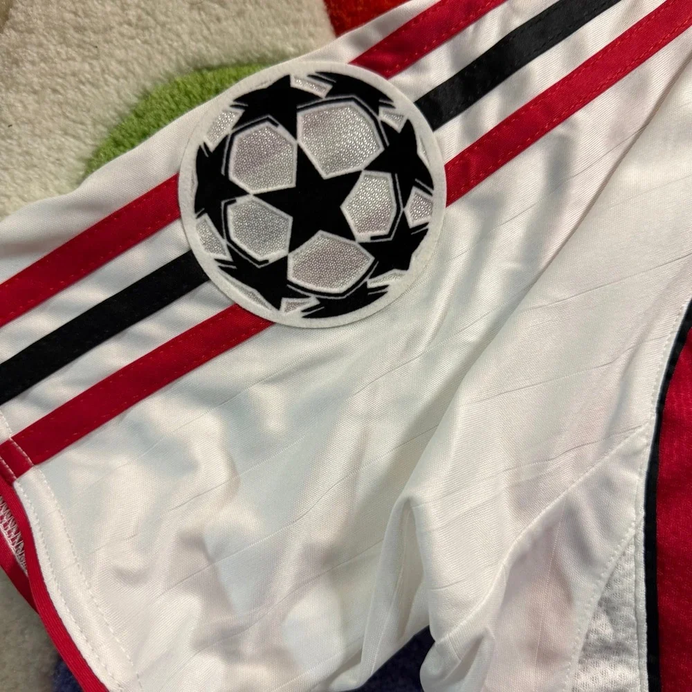 Adidas AC Milan 2007 Champions League Final Kaka 22 Jersey White Men Large